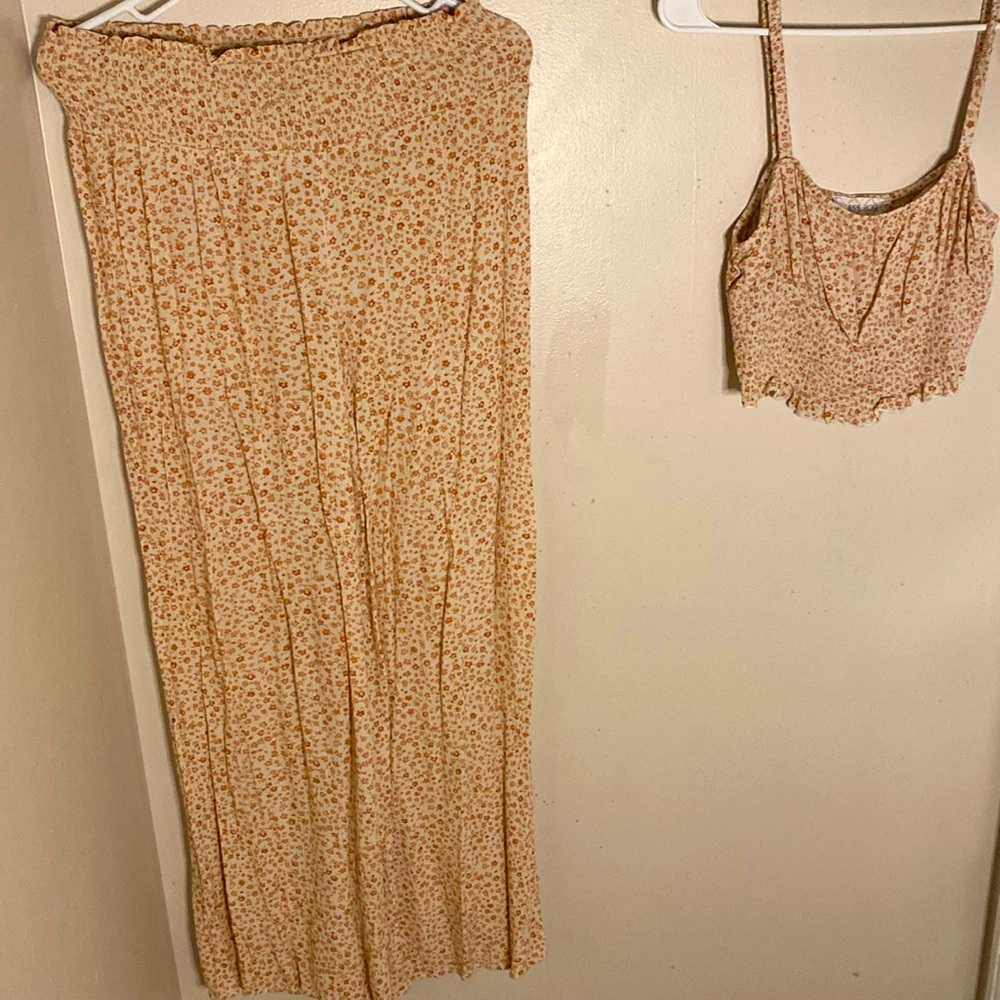 floral 2 piece set